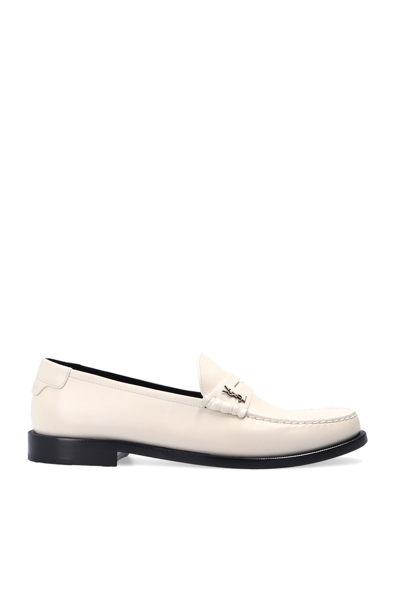 Cream Embellished loafers Saint Laurent - Vitkac Italy